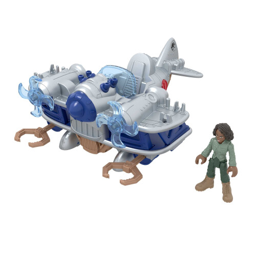 Fisher-Price Imaginext Jurassic World Air Tracker Kayla and Plane 2