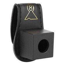 Chalk Holder With Belt Clip Snooker Cue Chalk Pool Cue Chalk, Magnetic Compact Magnetic Billiard Chalk Holder Leather Wearable 7 * 5 * 4.5cm Cue Chalk