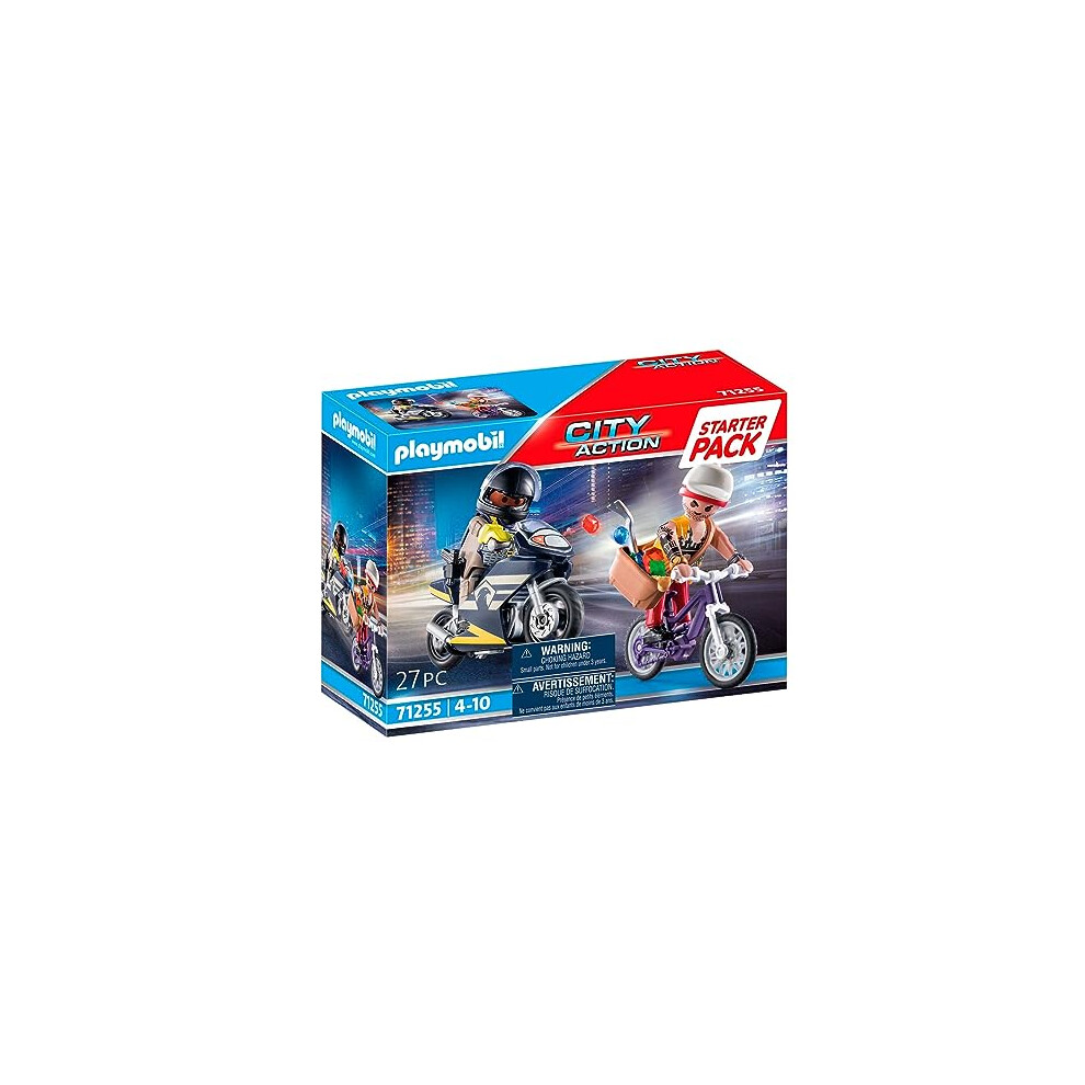 Photos - Action Figures / Transformers Playmobil 71255 Special Forces and Thief Starter Pack, Police Toy, Fun Imaginative Role-Play, PlaySets Suitable for Children Ages 4+ 