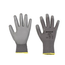 2100250-09 PU 1st Grey General Purpose Gloves, Fine Handling in Dry environment, EN 388 4131 - Size 9 (Pack of 10 pairs)