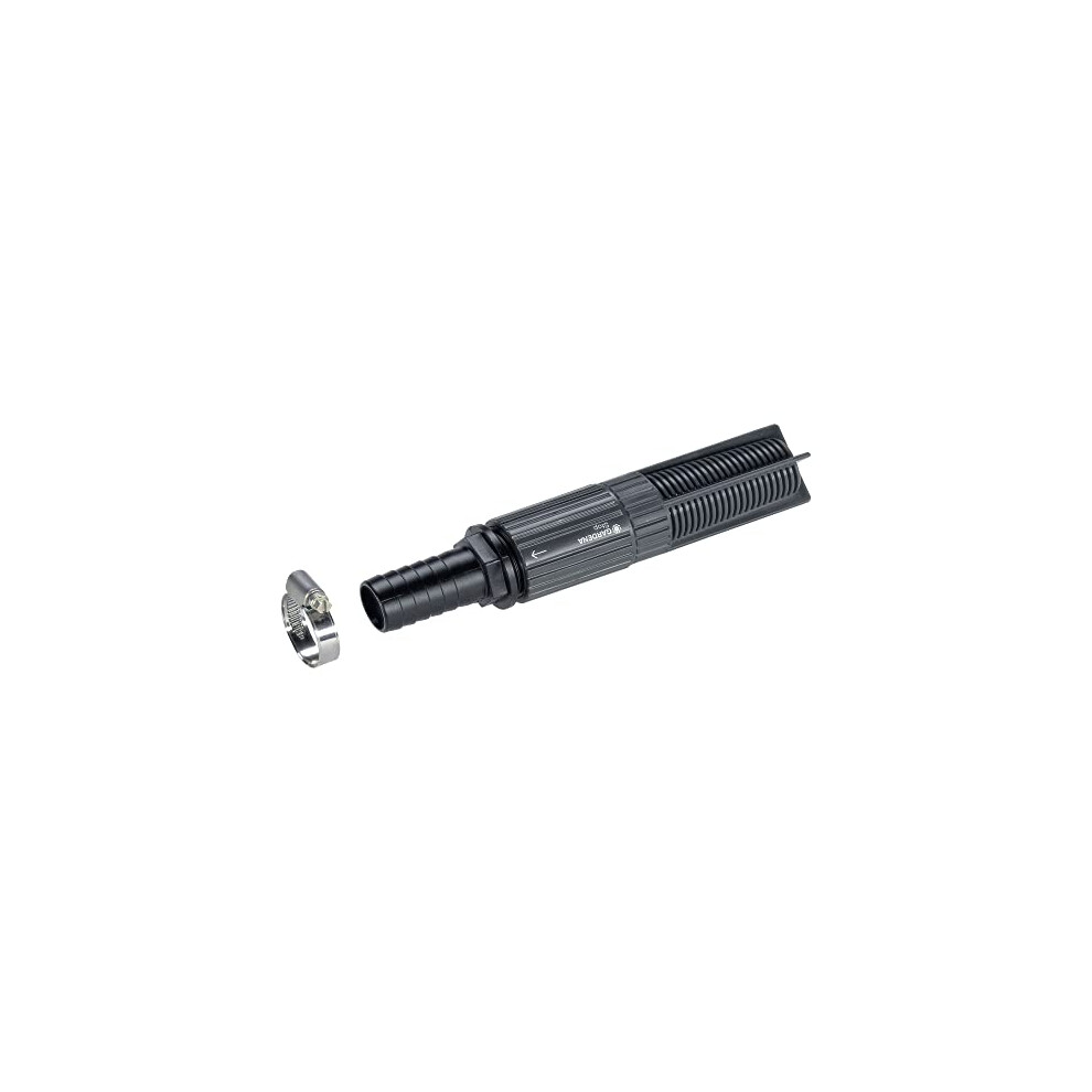 Gardena Suction Filter With Backflow Preventer, 25 Mm (1 Inch): Efficient Filter Hose For Connection To The Suction Hose, With Hose Clamp (1727-20)