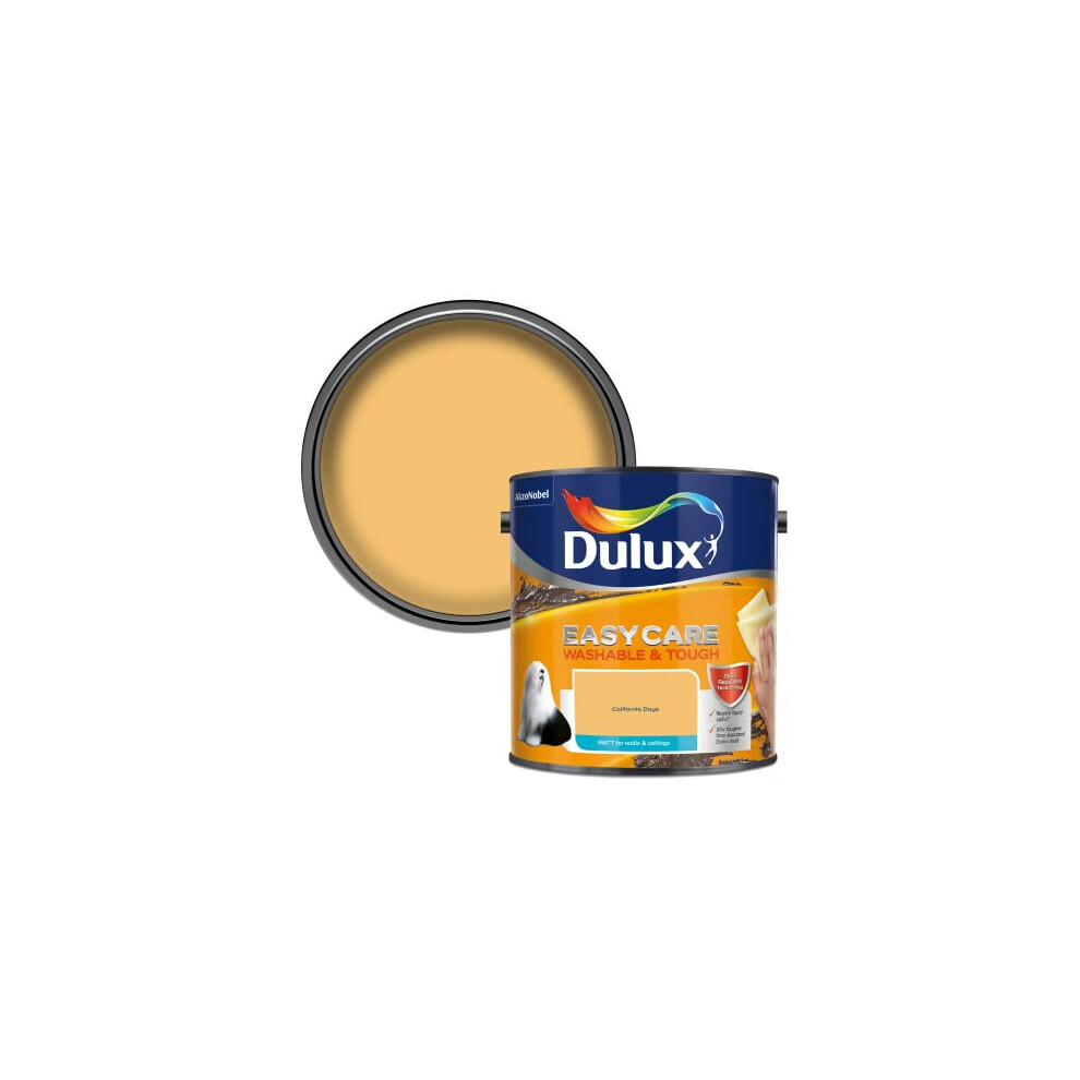 Dulux Easycare Washable & Tough Matt Emulsion Paint - California Days - 2.5L