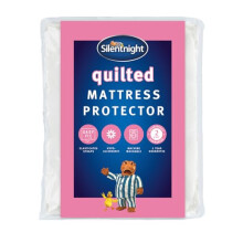 Quilted Super Mattress Protector – Premium Luxury Mattress Cover Protector Pad with Extra Deep Elasticated Straps – Hypoallergenic, Super Soft and