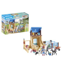 71353 Horses of Waterfall Horse Stall with Amelia and Whisper, adventures at the picturesque Waterfall Ranch, fun imaginative role-play, sustainable
