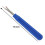 12Pcs Seam Rippers Blue Quick Unpicker Durable Stainless Steel Embroidery Stitch Remover Tool for Thread Picking, Sewing Cloth Bags 2