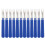 12Pcs Seam Rippers Blue Quick Unpicker Durable Stainless Steel Embroidery Stitch Remover Tool for Thread Picking, Sewing Cloth Bags 1