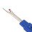12Pcs Seam Rippers Blue Quick Unpicker Durable Stainless Steel Embroidery Stitch Remover Tool for Thread Picking, Sewing Cloth Bags 9