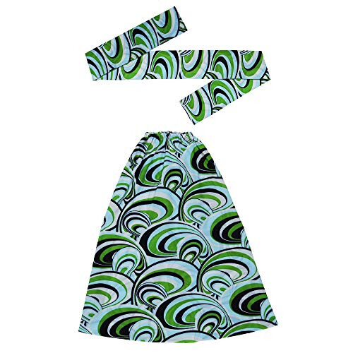 70s Waves Headband and Leg Warmers Kit 2