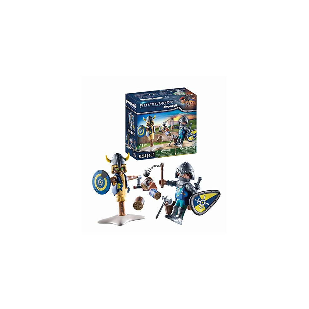 71214 Novelmore Knights - Battle Training, Medieval Castle and Knights Toy, Fun Imaginative Role Play, Playset Suitable for Children Ages 4+