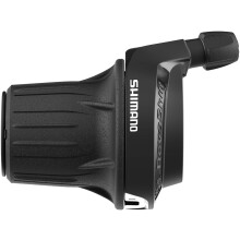 Tourney/TY SL-RV200 revo shifter, with display, 3-speed, left hand, Black