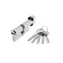 YL6P3535HN, Security Cylinder, YL6, Long Lave, Key-Button, Nickel, 35 x 35 mm