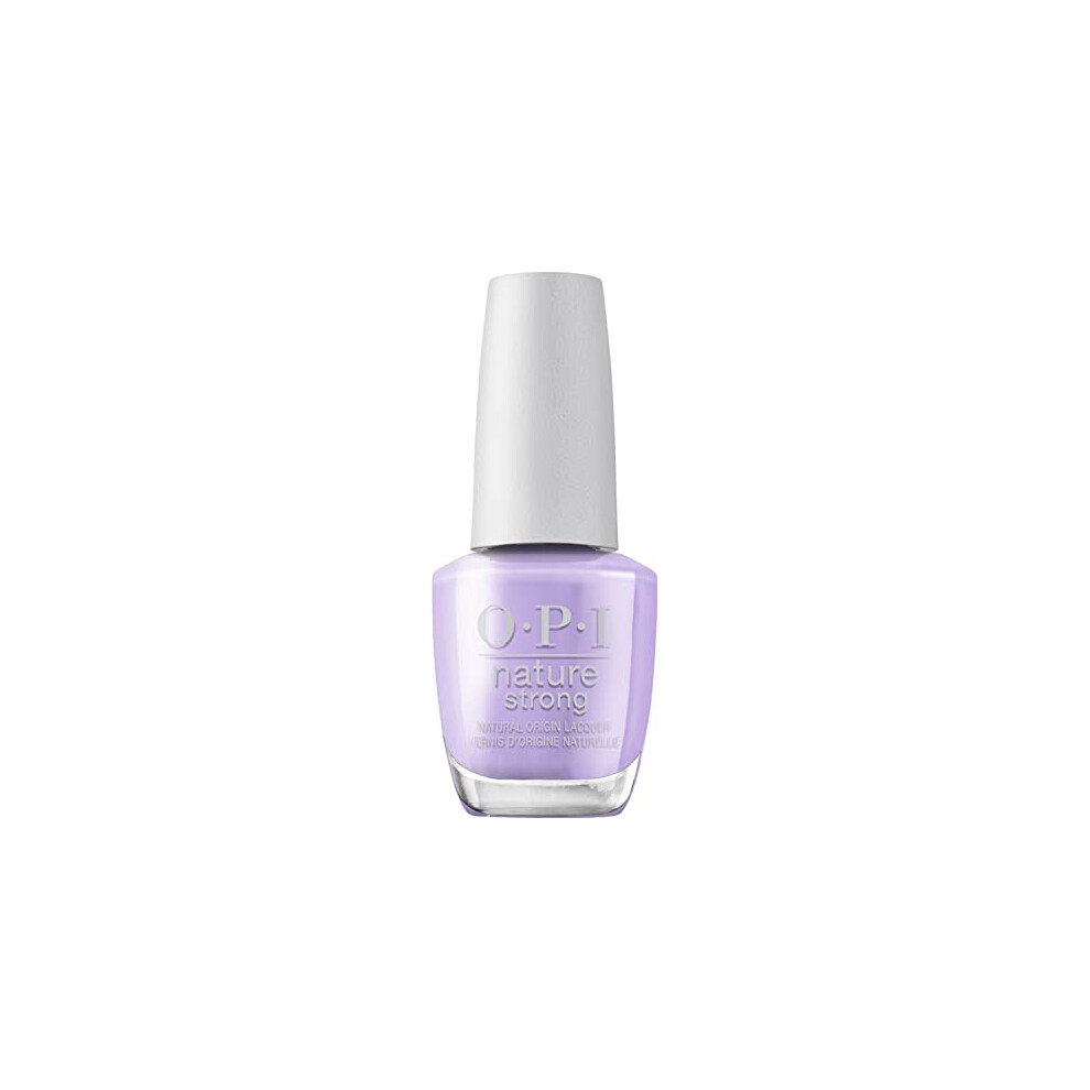 Nature Strong Nail Polish Quick Dry Vegan Nail Varnish with Long-Lasting Results, Made with Natural Ingredients, Into Action 15ml