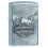 Zippo Iron Eagle Emblem Lighter - Street Chrome 1