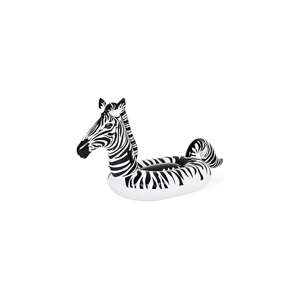 Zebra Inflatable Ride On | Pool Float, Swimming Pool Kids Inflatable Raft, Pool Toys for Kids and Adults