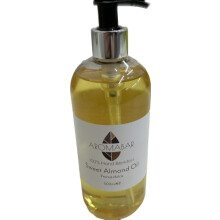 Pure Sweet Almond Carrier Massage Oil 500ml Pump Dispenser Prunis Dulcis