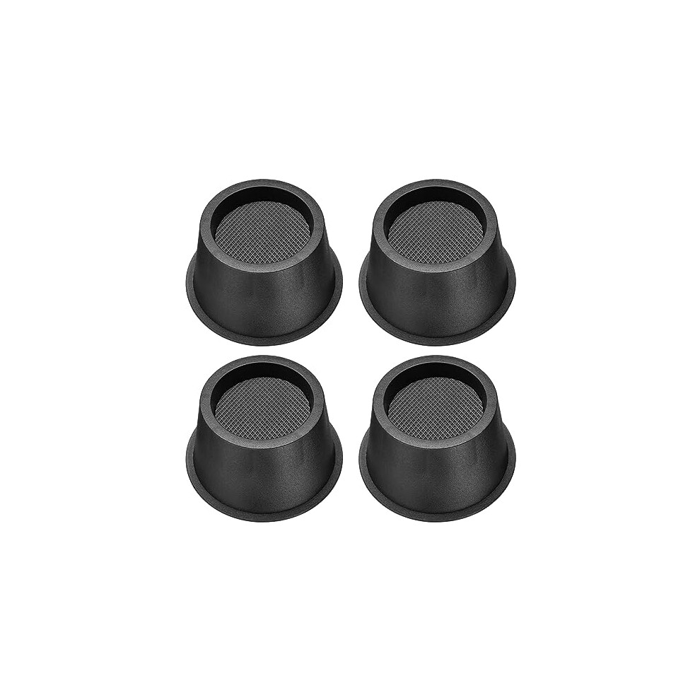 Round Bed Chair Risers With Foam Pads Furniture Raisers Lifter For Desks Couches Sofas Table Set Of 4 (2 Inches) 726754274381