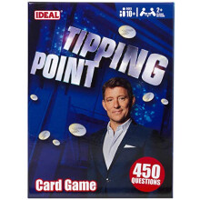 | Tipping Point Card Game: includes 450 Questions | Family TV Show Board Game| For 2+ Players | Ages 10+