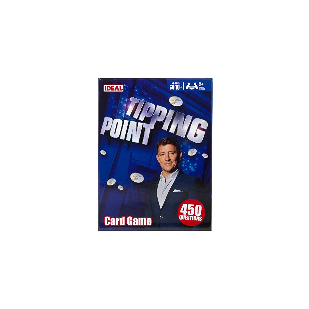 | Tipping Point Card Game: includes 450 Questions | Family TV Show Board Game| For 2+ Players | Ages 10+