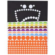 Holy Week Dotty Art - Pack of 8, Christian Easter Crafts for Kids (AX787)