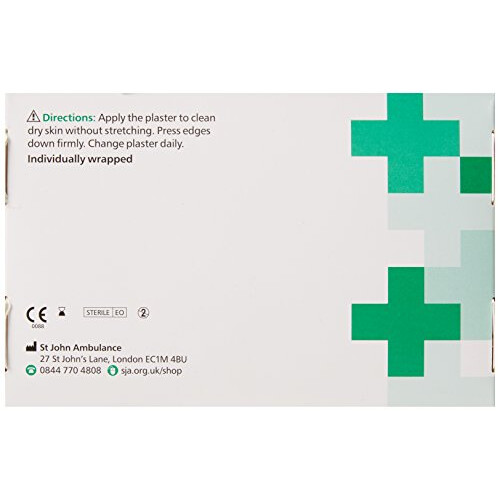 7.5x2.5cm Wash Proof Plasters - Pack of 100 1