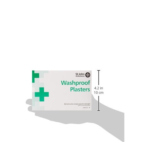 7.5x2.5cm Wash Proof Plasters - Pack of 100 2