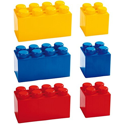 Briques géantes XXL - WADER - 24 pièces - Jaune 1