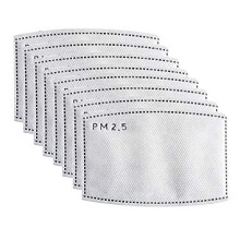 30 x PM2.5 Activated Carbon Filters 5 Layers Replaceable Filters for Face Coverings Cotton Cover Mask Inserts - Skootway - UK Seller
