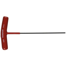 BONDHUS, 2.5MM T-Handle HEX Driver 6", 2.5MM, 15254