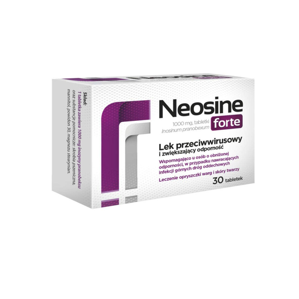 NEOSINE Forte 1 g - 30 Tablets Antiviral and Immunity-Boosting