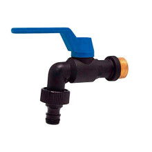 Rubinetto da giardino - AQUA CONTROL - C6371 - Antigelo - Metallo - Cromato