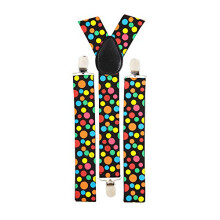 "MULTICOLOR DOTS BRACES" -