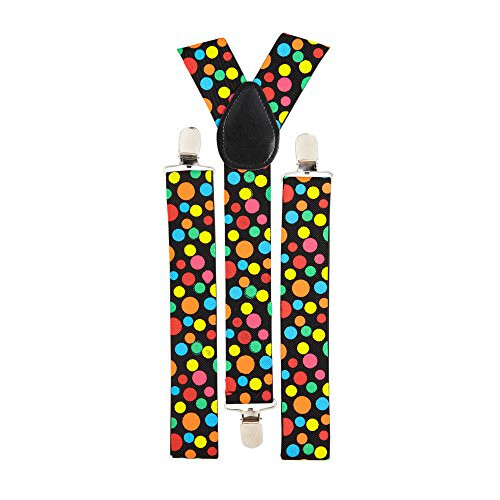 "MULTICOLOR DOTS BRACES" -