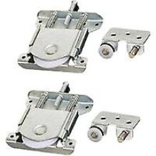 2 Pieces Sliding Closet Door Roller,sliding Door Parts For Wardrobe Door,wheels,rollers,wardrobe Runners Guides,castor Sliding Closet Wardrobe Door Ro