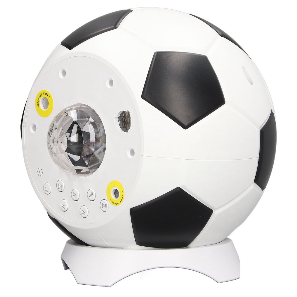 Star Projection Lamp Football Design Night Lamp Bluetooth Music Speaker Usb Sky Ambient Light For Party Us 100?240v