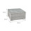 Malta Rattan Coffee Table in Dove Grey 2