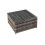 Malta Rattan Coffee Table in Grey Walnut 1
