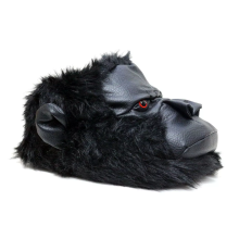 (UK Size 6/7) ShuCentre Men's Novelty Gorilla Indoor Slippers
