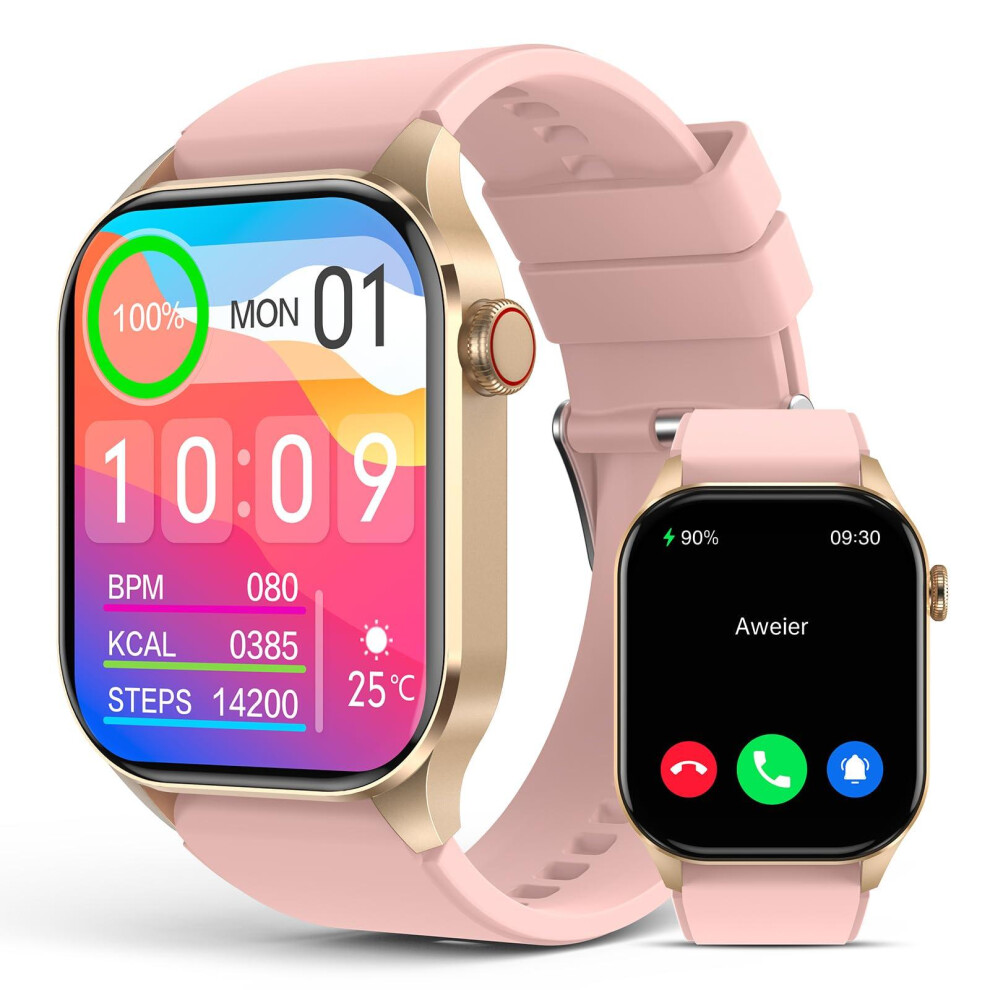 Chronus Smart Watch For Men Women, Infrared True Blood Oxygen Monitor, 2.04 Inch Amoled Display, Heart Rate Blood Pressure Sleep Monitor, Ip68 6976919850279