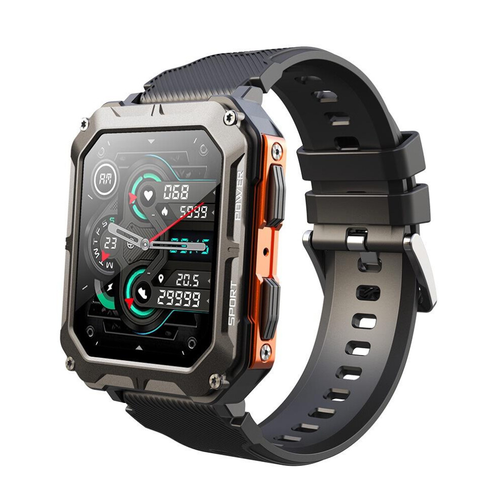 Chronus Smart Watch For Men - Bluetooth Call/Ai Voice Assistant, 1.83" Fitness Watch With Heart Rate Spo2 Blood Pressure Sleep Monitor, 123 Sports, 6976919853904