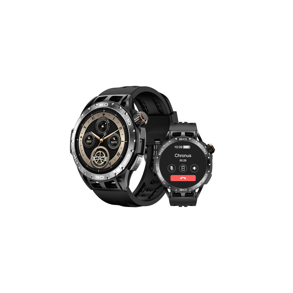 Chronus La102 Smart Watch For Man 1.43''Amoled Screen Ai Voice Assistant (Black) Black 6976919852815