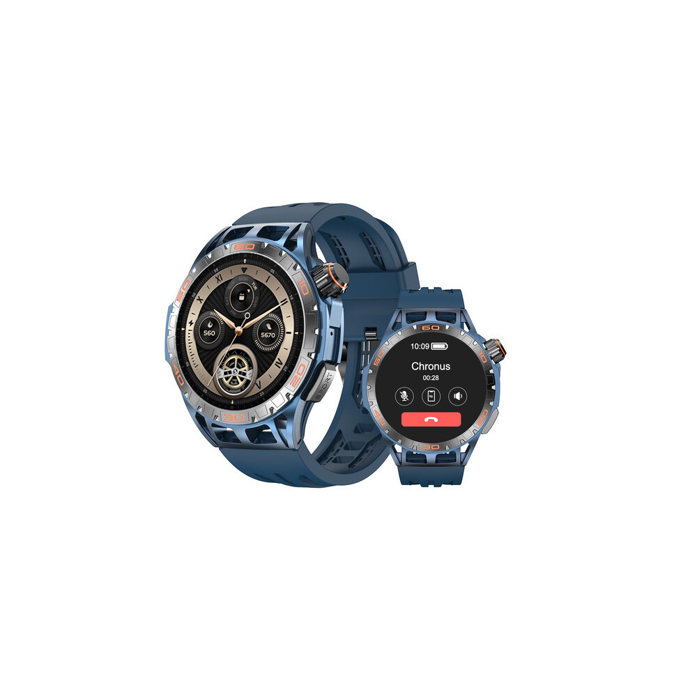 Chronus La102 Smart Watch For Man 1.43''Amoled Screen Ai Voice Assistant (Blue) Blue 6976919852822