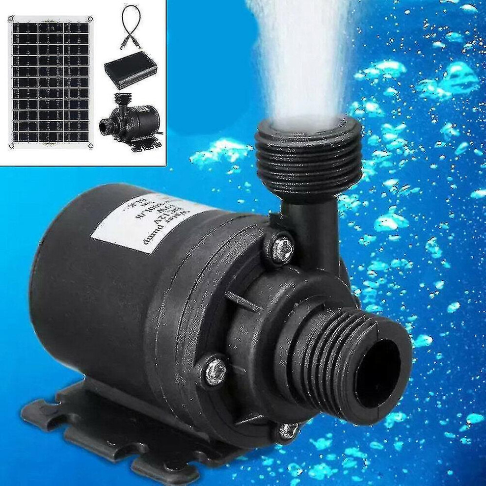 50w 800l/h Solar Panel Powered Water Pump Pond Garden Water Submersibles Aquarium Pumps Accessory