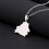 (B1) New Belarus Map Pendant Necklace For Men 1