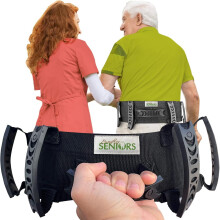 Gait Belt For Seniors - Transfer Gate Belts With Handles For Lifting Elderly