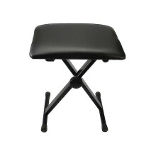 Piano Musician Adjustable Electronic Keyboard Stand And Stool, X-shaped Piano Seat, Stable Piano Bench Padded Piano Stool