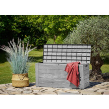 Outdoor Garden Storage Box Waterproof Plastic Lockable