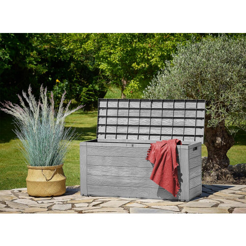 Outdoor Garden Storage Box Waterproof Plastic Lockable