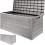 Outdoor Garden Storage Box Waterproof Plastic Lockable 6