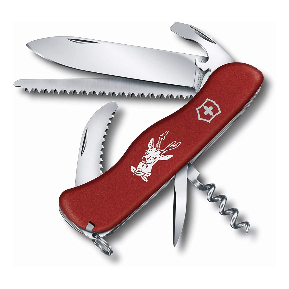 Victorinox Hunter Swiss Army Knife with Wood saw - gutting blade + Lock blade