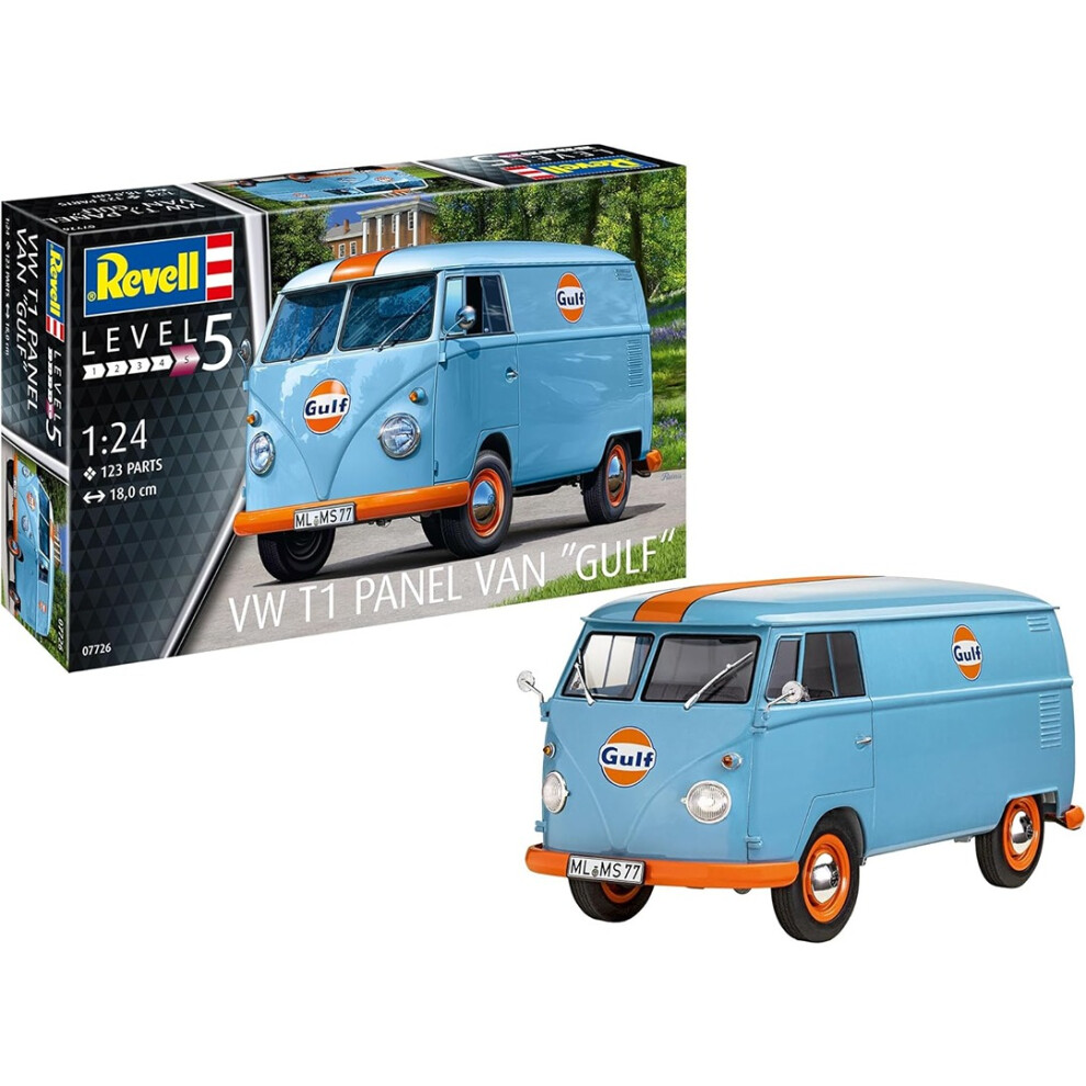 VW T1 Panel Van "Gulf" 1:24 Model Kit